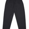 Relaxed Fit Black Paperbag Trousers